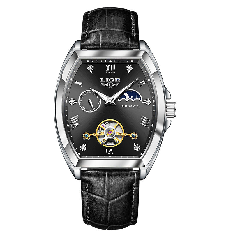 Men's Tourbillon Mechanical Watch Multifunctional Waterproof