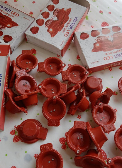 LED Light Water Sensor Diyas Plastic with, Ambient Lights, (Pack of 6/18/24)