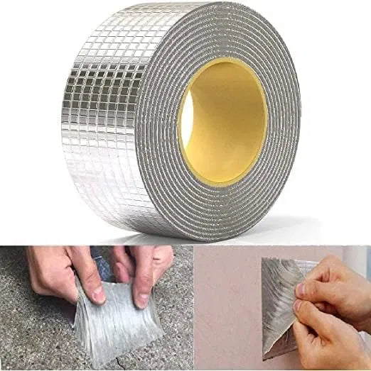 Aluminum Foil Waterproof Adhesive Sealant Tape for Leakage Sealing,Waterproof Tape for Pipe and Roof Water Leak