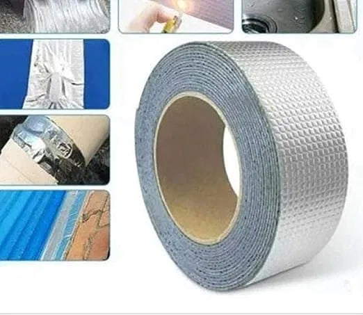Aluminum Foil Waterproof Adhesive Sealant Tape for Leakage Sealing,Waterproof Tape for Pipe and Roof Water Leak